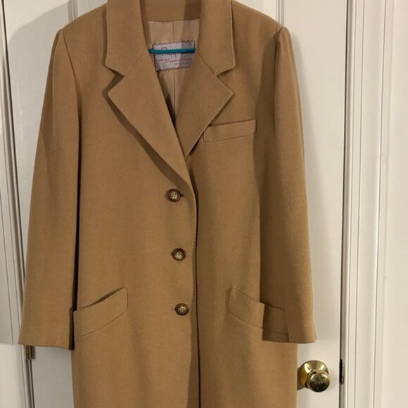 Fleurette Camel Hair Coat - Picture 4 of 9